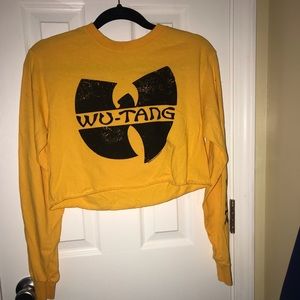 wu tang crop top